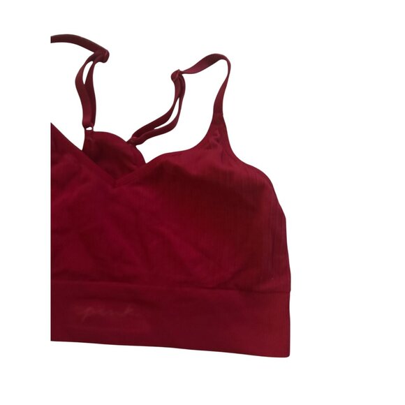 PINK Victorias Secret Active Red Bralette Size Small - Picture 4 of 6